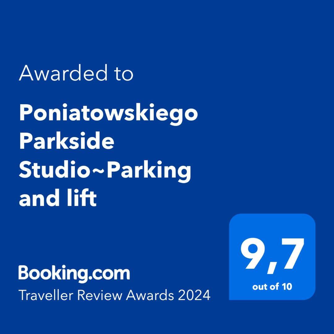 Poniatowskiego Parkside Studio~Parking And Lift Wrocław Extérieur photo